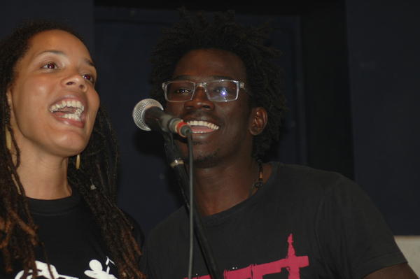 Jac de <a href="/Takeifa/">Полукарповa Ева</a> et @Samuelthewhoman  repetant stir it up de bob Marley version Metissons pour le festival metissons