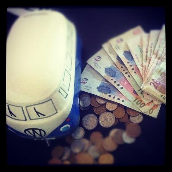 shawnogulu's tweet image. Money from our douche jar :D @AmbuMadilonga @jay_longe @marc_greener @sea_bass114 #DoucheJar #PaperStacks