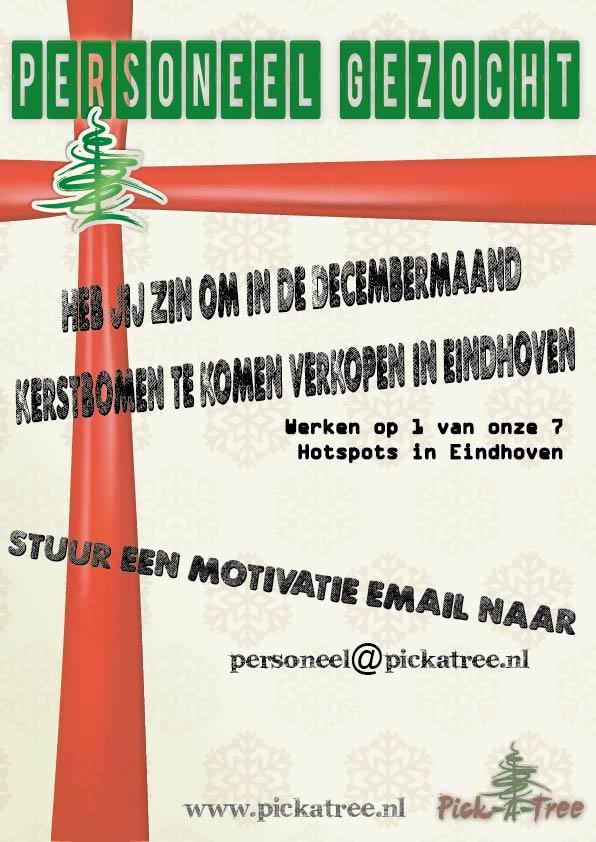 Enthousiast #personeel #gezocht voor #kerstbomen #verkoop in december. Please RT  #Eindhoven