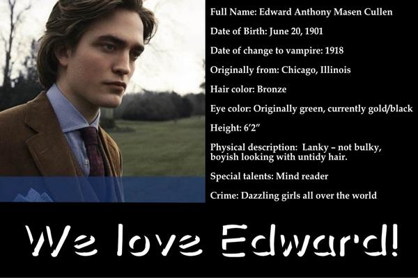 Edward Cullen (@Team_EdwardTWI) / Twitter