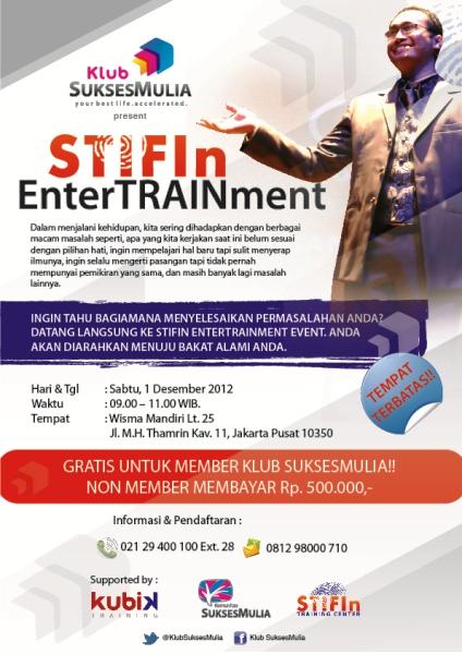 KomunitasSM's tweet image. 19/19 Sekian tweet ttg #STIFinLearning. Silahkan jg cek event #STIFinTEnterTRAINment kami di http://t.co/ppm1Qirv, Salam #SuksesMulia