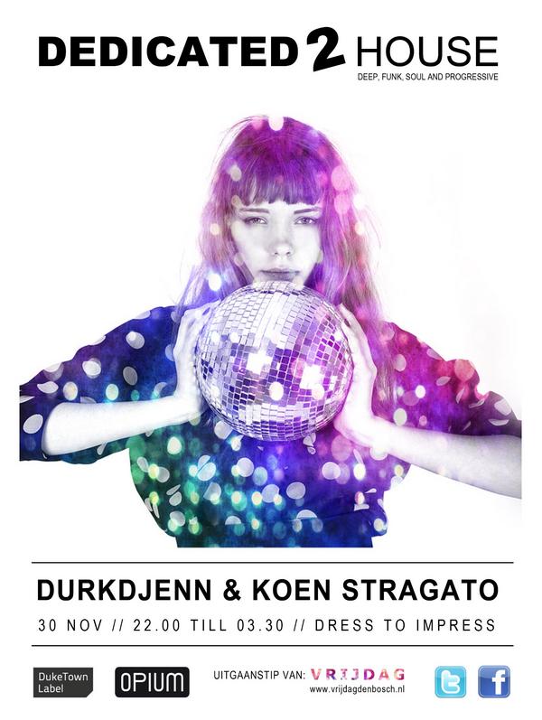 Stragato's tweet image. Aankomend weekend niet alleen zaterdag draaien bij Café Opium maar ook vrijdag! Dedicated 2 House!