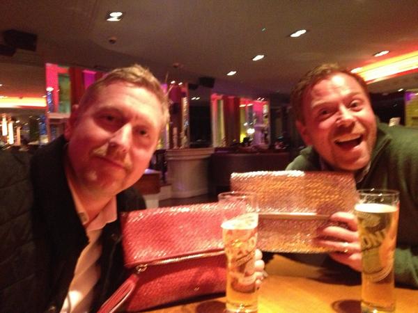 Out with the gay bear truckers on a school night #nevertoooldforfun