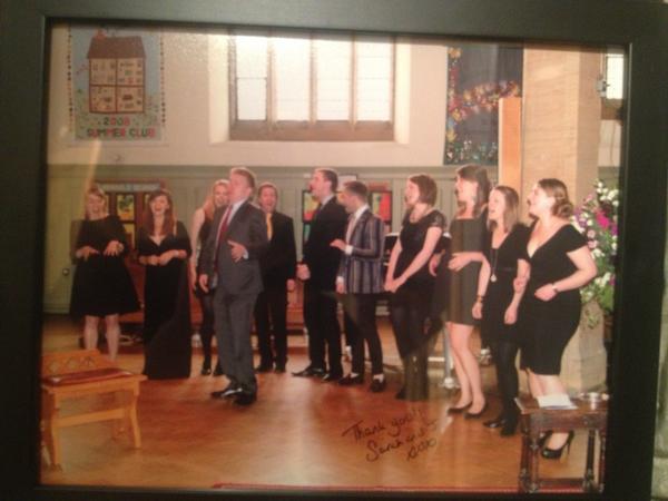 Morning! What a lovely gift to come home to - from a wedding we performed at. Winning face? Maybe <a href="/AndrewJames1983/">Andrew James</a>