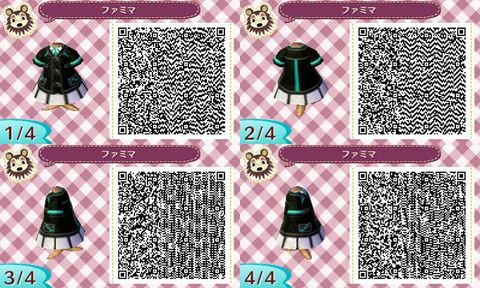 可愛い 服 どう 森 Qr コード 服 おしゃれ