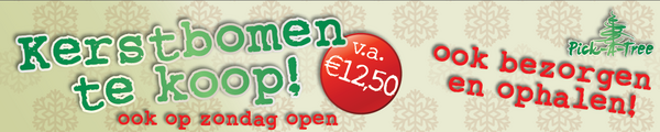 De banners voor de #kerstbomen #verkoop in #Eindhoven #040 zijn naar de drukker!
