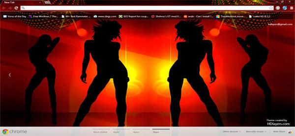 HDlayers's tweet image. New Chrome theme added hdlayers.com/info/silhouett…