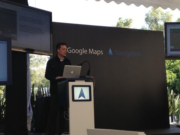 AutosyMas's tweet photo. #GoogleMapsNavigation solo esta disponible para #Android http://t.co/tNSS6b5s