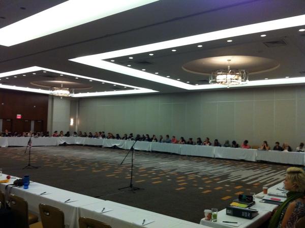 cfsns's tweet image. Just one part of a massive women&apos;s constituency at the #cfsfcee Annual General Meeting! #fcee12