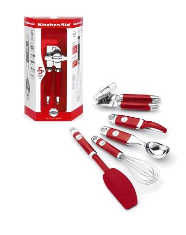 Tot 22 december ontvangt u bij aankoop van een Artisan keukenrobot een 5 delige keukengerei set cadeau t.w.v. 80,-