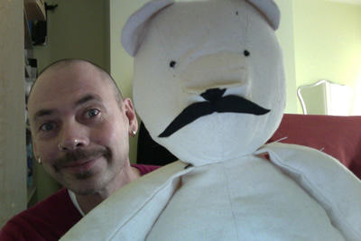 rickycm's tweet image. Highest bid on mobro.co/rickycm mentioning #MoBear gets him! He's house trained! #movember @Movember @MovemberUK