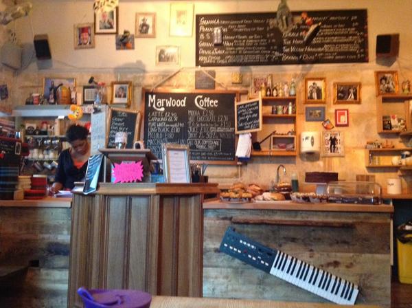 Breakfast at the Marwood Cafe in Brighton
