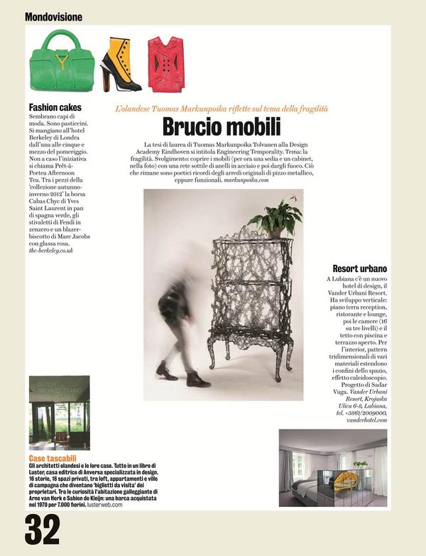 VanderResort's tweet photo. Casa d'abitare (@AtCasa_Corriere) wrote some nice things about Vander Urbani Resort #hotel #travel #design http://t.co/zafkMfnU
