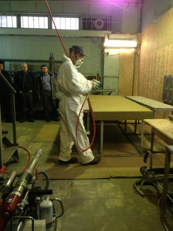 RedBuildng's tweet photo. Семинар по работе с #силотерм прошел в подмосковье. Практикум на техническом участке http://t.co/LT8DfJwb