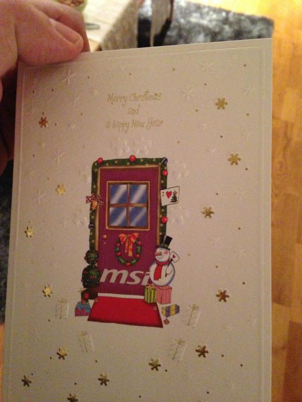 Techrate_se's tweet image. God jul och gott nytt år önskar MSI! Vilka stjärnor.