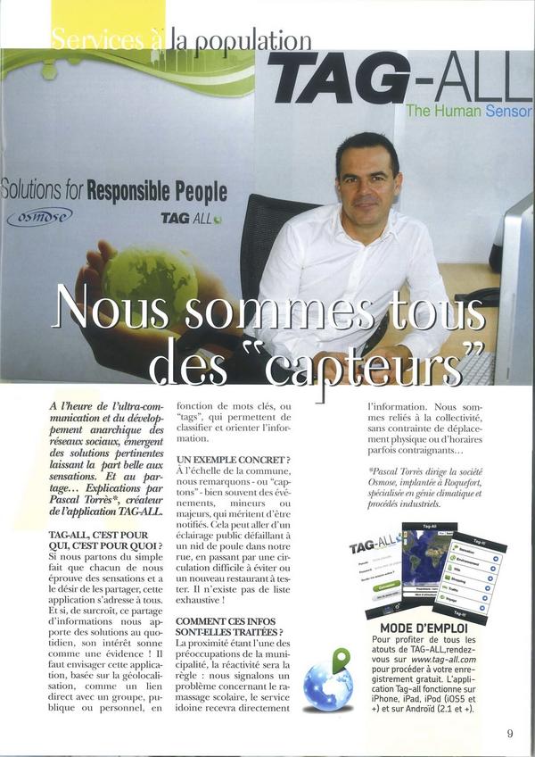 pascaltorres's tweet photo. Lancement de Tag-All à Roquefort les Pins ! A vos Tags ! http://t.co/uA6R6txS