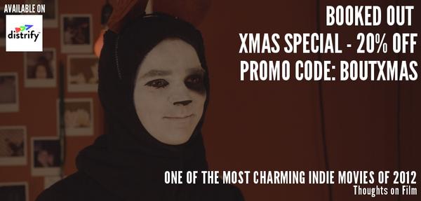 BookedOutFilm's tweet photo. Get 20% off Booked Out starring Rollo Weeks in the @distrify store - the perfect xmas present! - http://t.co/vJWVwYUg http://t.co/gMH1yedh
