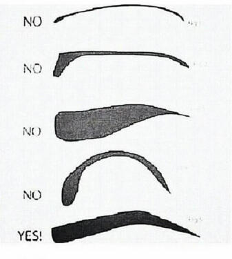 Eyebrow Chart