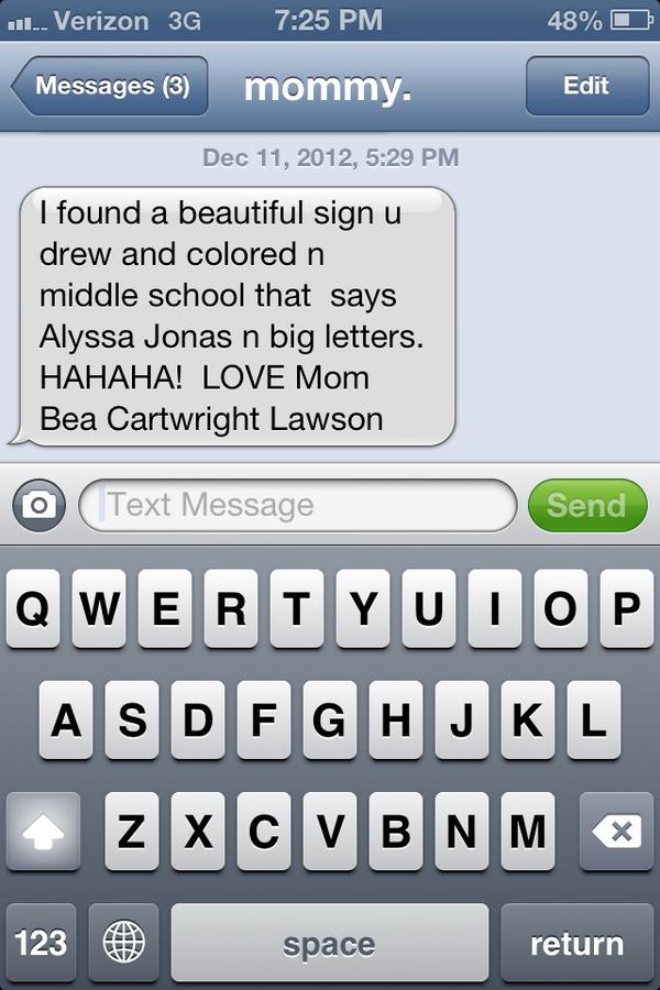 alyssassyla's tweet image. Oh lawd...I used to have a huuuuge obsession with the JoBros &amp;amp; I was gonna marry @nickjonas . #stillam #alyssajonas