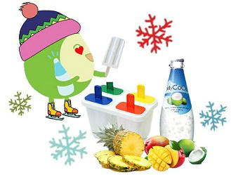 매일 마이코코를 어떻게 먹을까 고민하는 코코돌이 오늘은 겨울에 먹으면 더~~맛있는 코코넛아이스크림을 만들꺼예요!!다이O에서 천원이면 살수있는 아이스크림틀에마이코코를넣기만하면 완성!! 코코돌 친구 망고도 넣어야지~♥