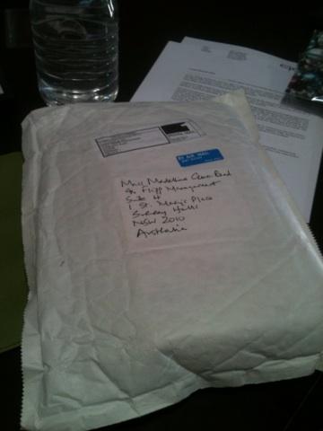 mcreweread's tweet photo. @abelhadden ahhh look what just arrived! Can't wait to open at Christmas! X http://t.co/kUqVFY0Y
