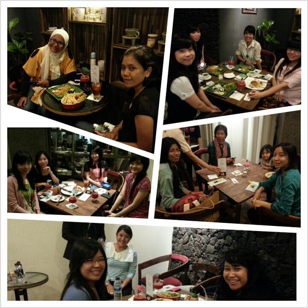 thebodyshopindo's tweet image. Onliners gatheting with our dear fans &amp;amp; followers. Make-up demo dgn tema Christmas look :) #GreenFair