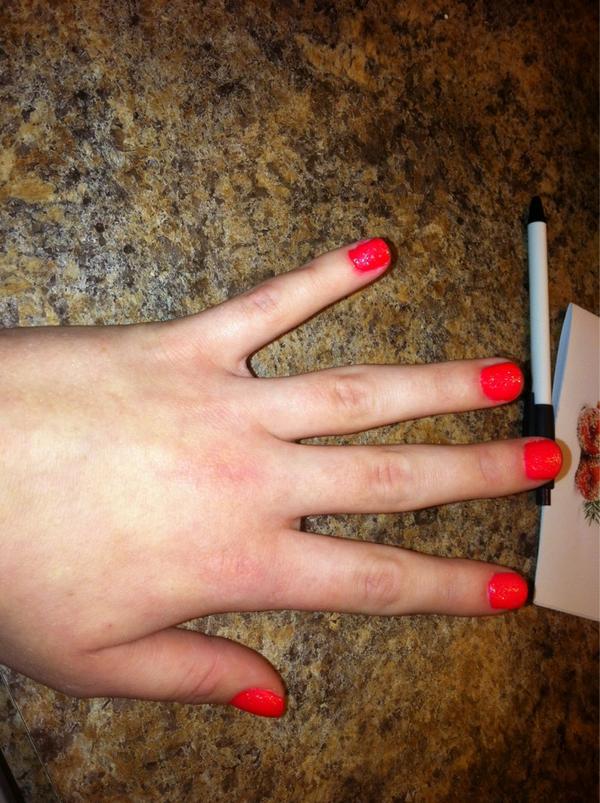 ShesABadExample's tweet image. There's. party on my hand. #manicure