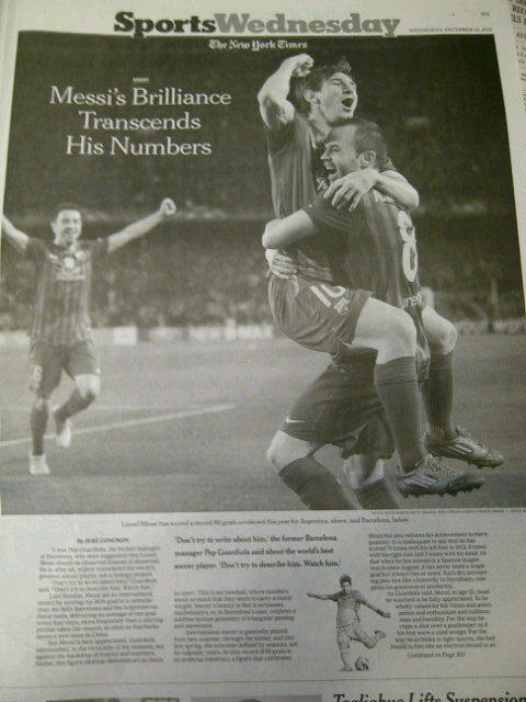 antonibassas's tweet photo. Avui al  NYTimes. D'aquí 50 anys, la imatge continuarà explicant l'essència d'una època inoblidable. http://t.co/cgbaiAjj