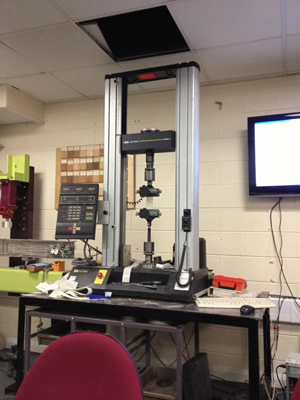 UoSCivilEng's tweet photo. Tensile testing went well today #UoS #labs http://t.co/HvSEJy5Q