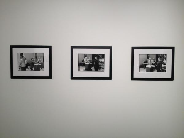 MilkStudios's tweet image. Setting up in Milk Gallery for @Hunter_Barnes exhibit &quot;A Testimony of #SerpentHandling&quot; opening reception