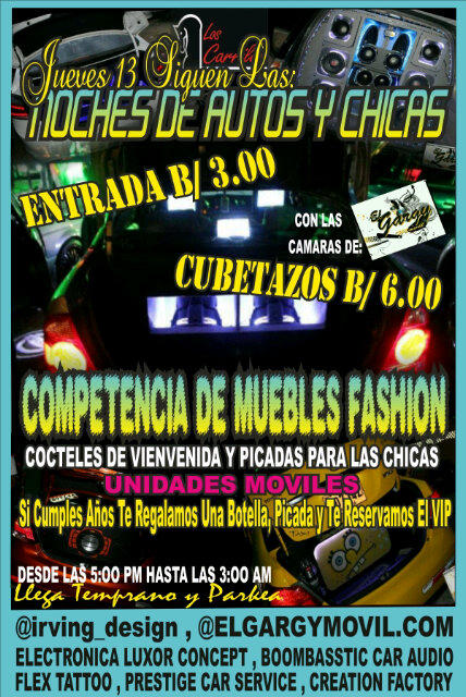 <a href="/KspecPanama/">Kspec Panama</a> <a href="/swatpanama/">S.W.A.T. PANAMA</a> <a href="/DMT_507/">The Movement PTY</a> <a href="/WestCarClub/">@West Car Club</a> <a href="/Traviexas507/">Trαѷiexαs</a> <a href="/24_7carclub/">Cerrado tenporalmen </a> mañana para los Carriles con el mejor ambient