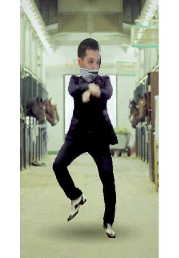 aimlinux's tweet image. Gangnam style