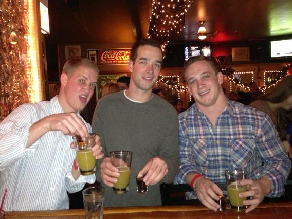 DonFlutz's tweet photo. Wiscos with da bros @wicklutz1. Gonna miss ya Johnny http://t.co/ebGlTlmV
