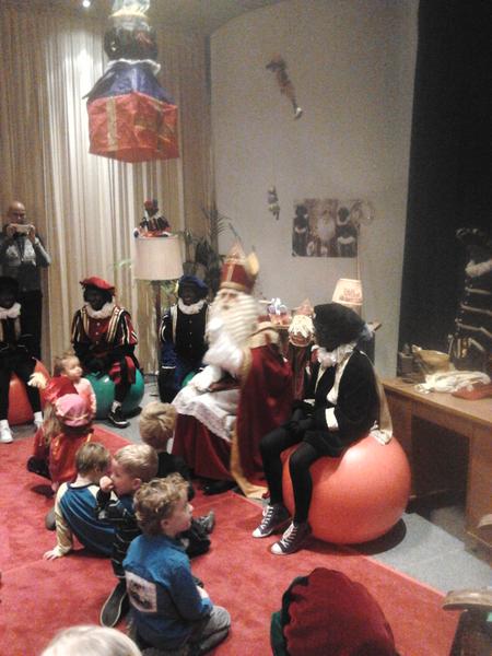 Sinterklaas bij oce