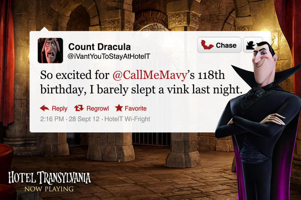 MDracula's tweet photo. Thanks you Daddy @real_count :) #happy  #birthday #Mavis http://t.co/kFUGFQTh