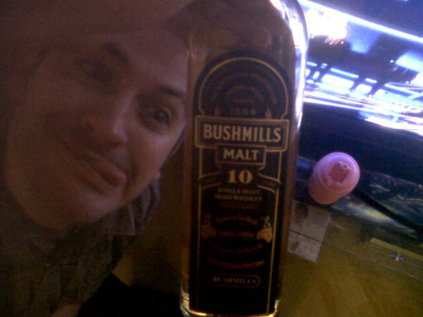 snoble1988's tweet photo. Me and ma bro cracking open the bushmills http://t.co/mSikK99Z