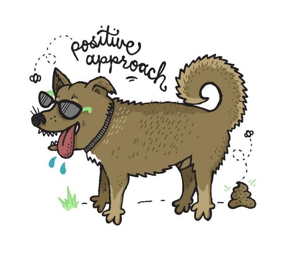 This is Bear. He owns #positiveapproach