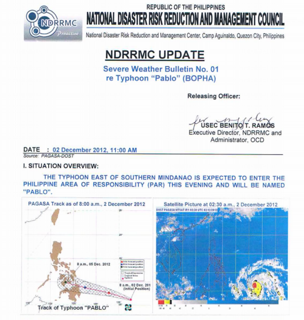 fleirecastro's tweet image. Prepare for Pablo / Bopha #helpPH