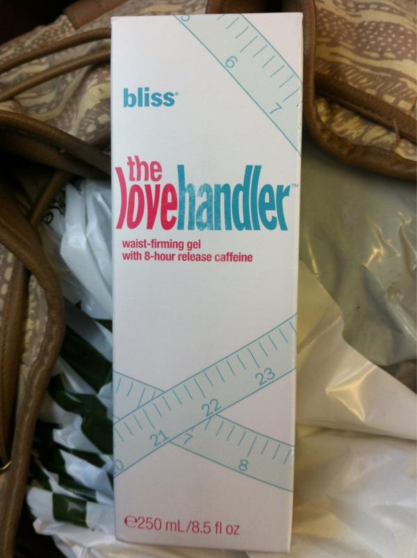slclementine's tweet image. Second purchase of #lovehandler by #bliss #loveit #greatsmell #workswell #beauty