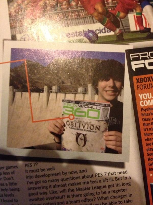 GameGriffin's tweet photo. A picture I sent in to the October 2007 issue of XBW magazine. http://t.co/PaPkxszi