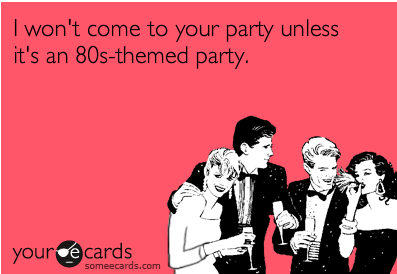 RockOfAges's tweet photo. The question is, why aren't all parties #80s themed? \m/ http://t.co/mjGarv3w