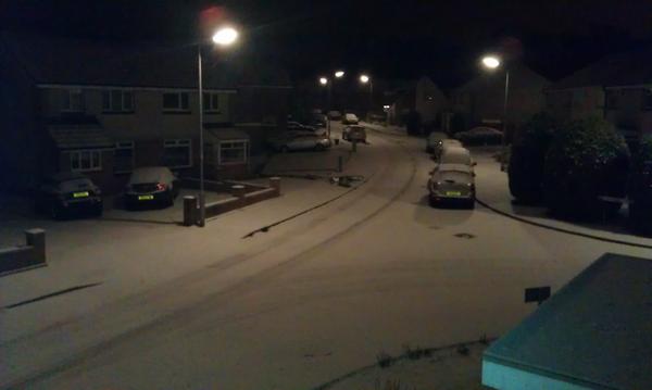 Snow from Scotland :) RT <a href="/MarkVogan/">MarkVoganWeather.com</a>: <a href="/JimCantore/">Jim Cantore</a> View from my house tonight! First snow of the season brother!