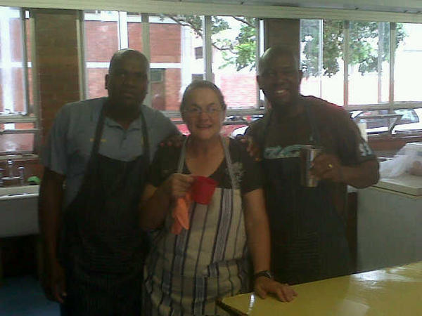 Hier is ons bobaas-kokke wat voorsien dat ons n goeie gebalanseerde dieet volg!