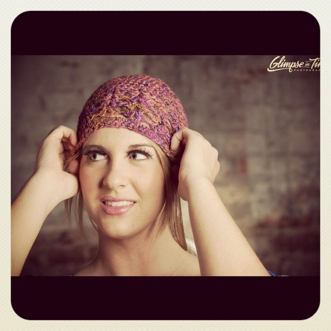 Modeling off a friends hat that she crocheted! ❤ http://t.co/zW02o01U<a href="/tag/cowgirl"class="tags"><span>#cowgirl</span></a>