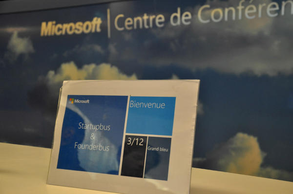 FounderBus's tweet image. Finals are on. Big thank you to @microsoftfrance for hosting FounderBus and #TheStartupBus #eb12