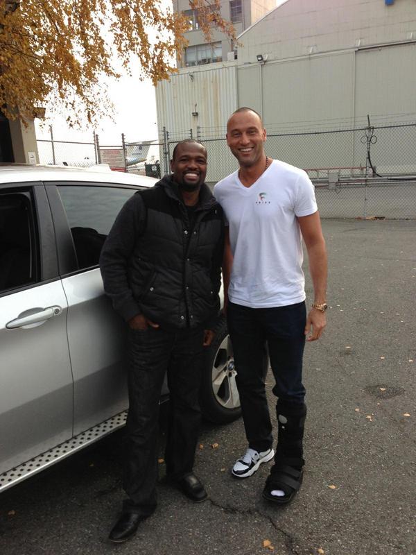 Harold Reynolds and Derek Jeter