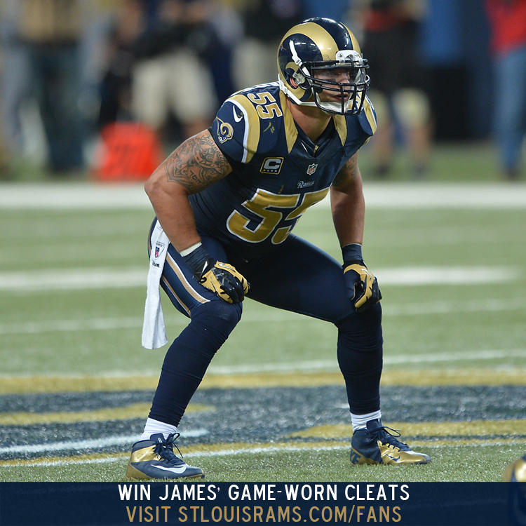 Laurinaitis top rams jersey