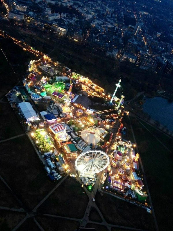 Hyde Park is twinkling with Christmas magic! Come and feel festive with us at #WinterWonderland.