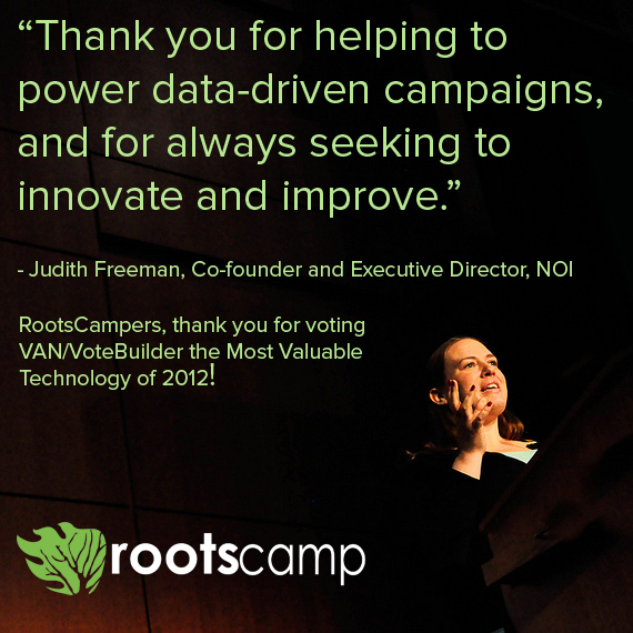 NGPVAN's tweet image. We're honored to empower the field work done by progressives for progressives in 2012 &amp;amp; beyond. cc @rootscamp #roots12