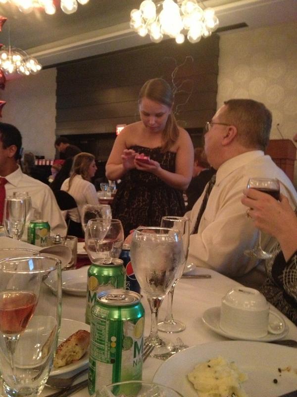 Brighton1976's tweet photo. Platinum Dinner tweet @SGSEchoRoc http://t.co/IbpkuWib